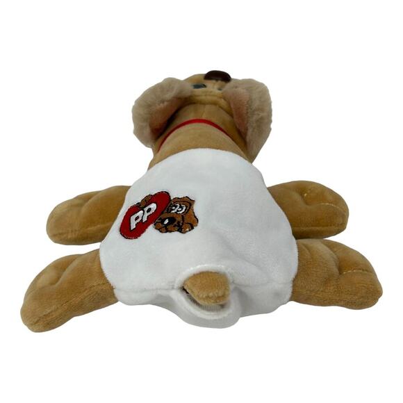 Pound Puppies Hasbro Newborn Light Brown Plush Diaper Travel Carry Along Toy - Picture 3 of 13